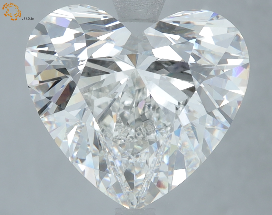 Heart 6.54ct F VVS2