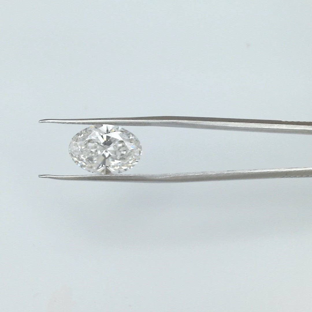 3.89 Carat Oval Cut D VVS1 Diamond - view 1