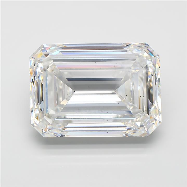 Emerald cut 20.2ct F VS2