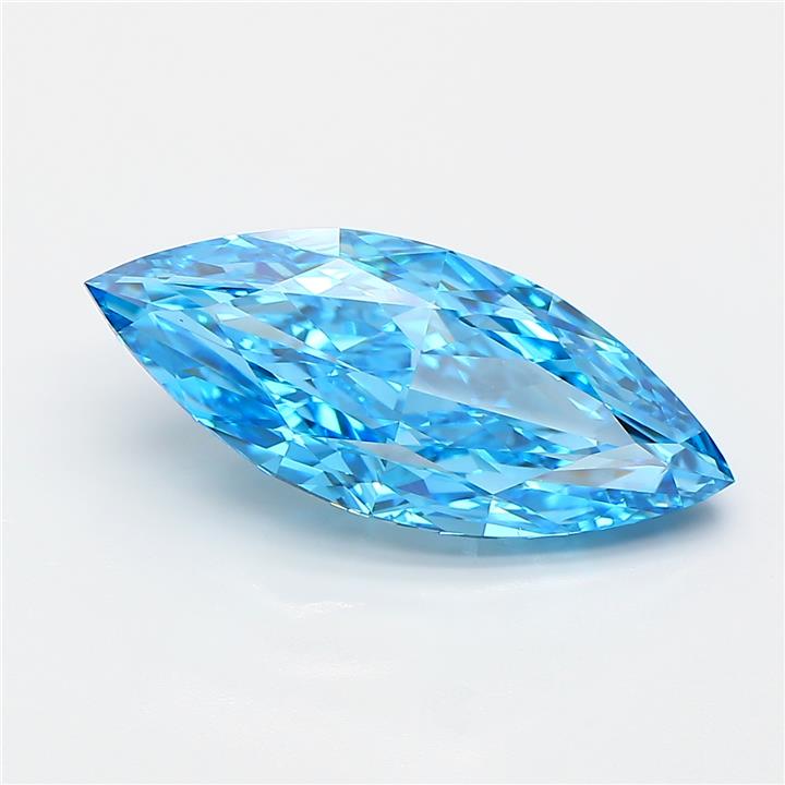 Marquise 4.00ct Fancy Vivid Blue VS1