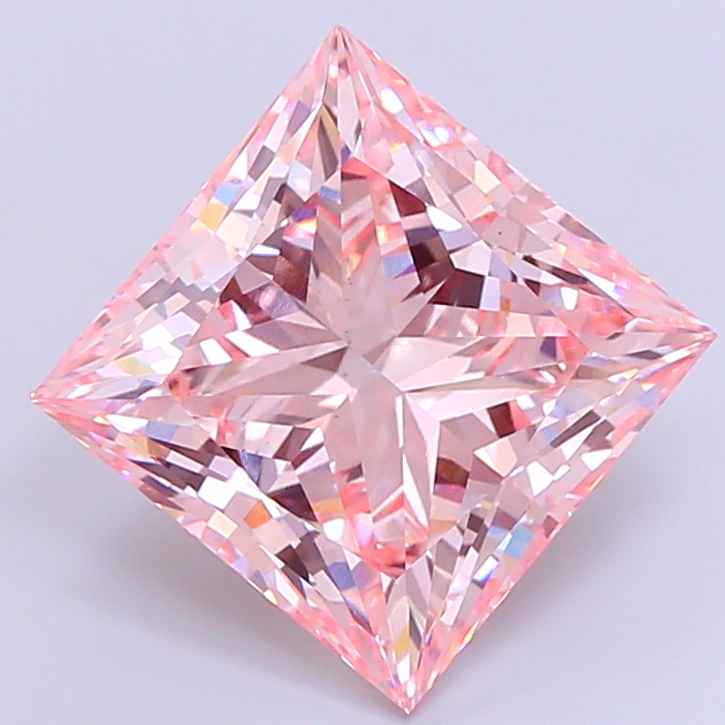 Princess 15.8ct Fancy Intense Pink VS1