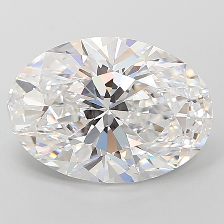6.03 ct. oval Lab Grown Diamond front image