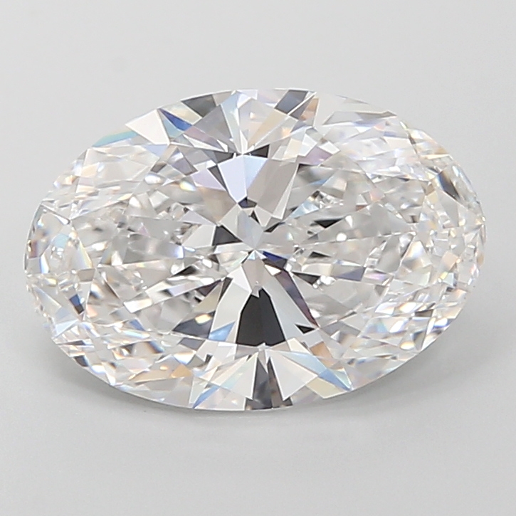5.08 ct. oval Lab Grown Diamond front image