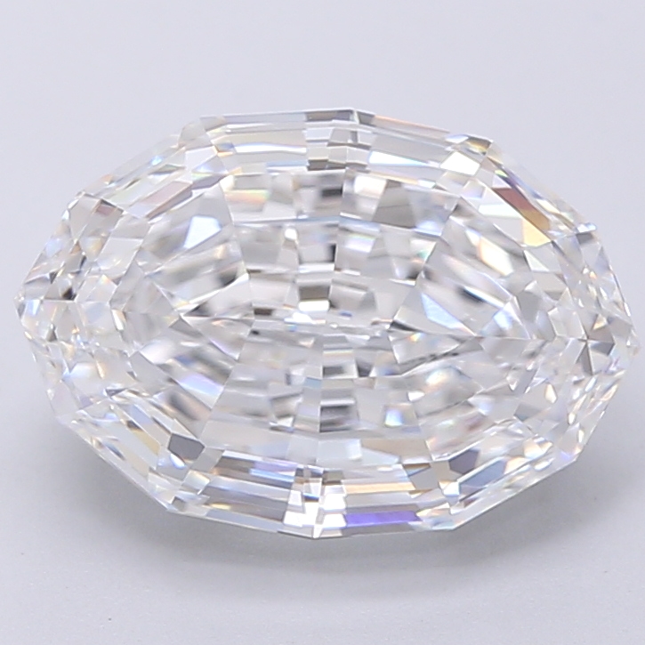 3.98 ct. oval Lab Grown Diamond front image