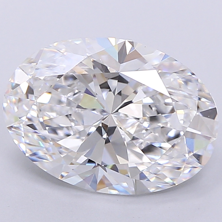 3.81 ct. oval Lab Grown Diamond front image