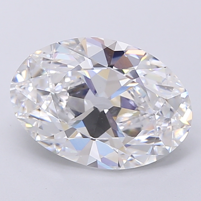 3.80 ct. oval Lab Grown Diamond front image
