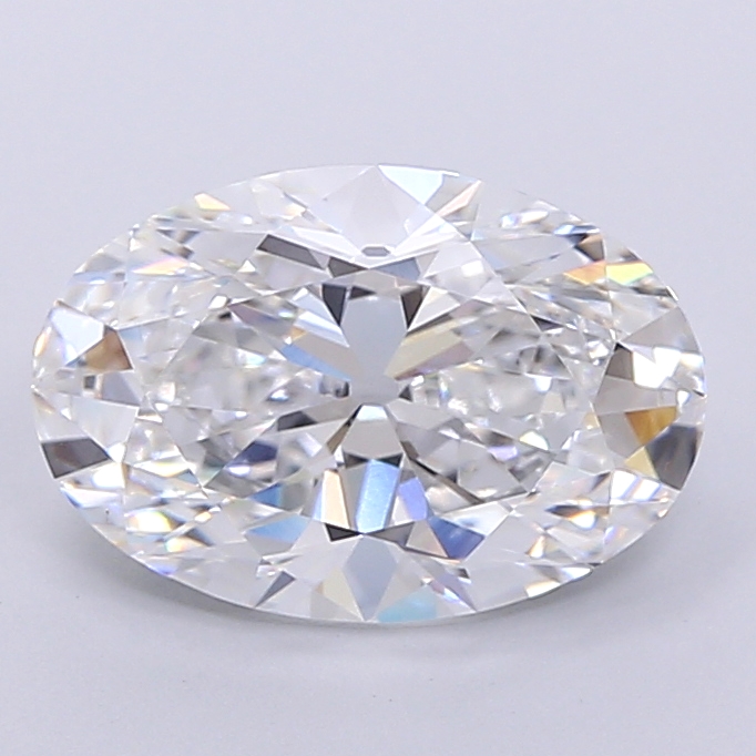 3.56 ct. oval Lab Grown Diamond front image