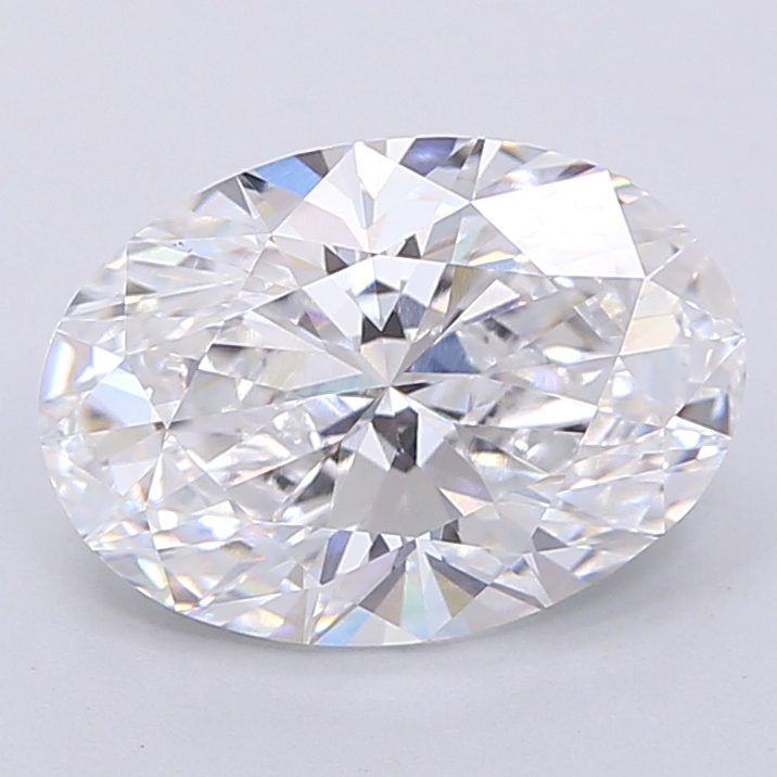 2.85 ct. oval Lab Grown Diamond front image