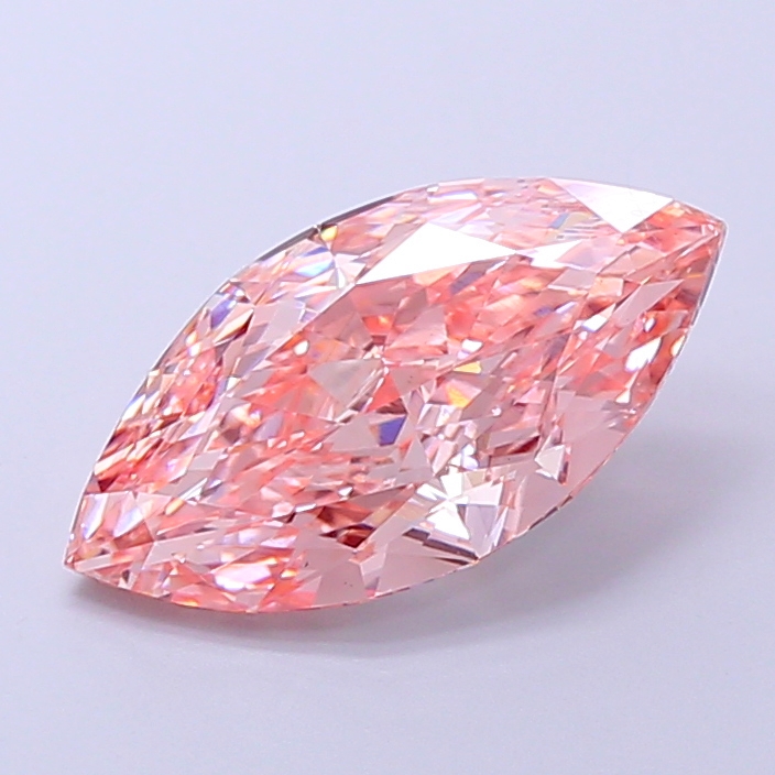 Marquise 4.65ct Fancy Vivid Pink VS1