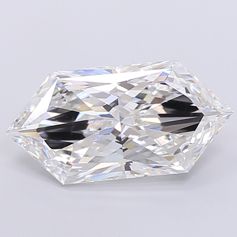 Hexagonal 5.53ct F VS1