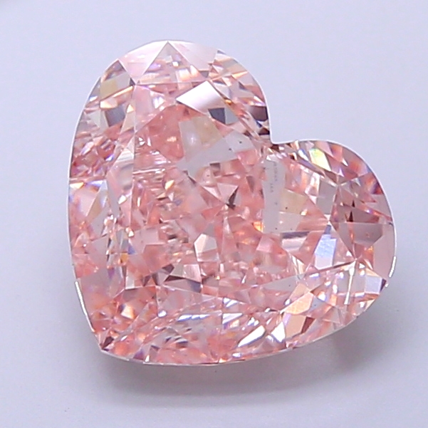 5.33ct Heart Fancy Intense Pink VS2 IGI