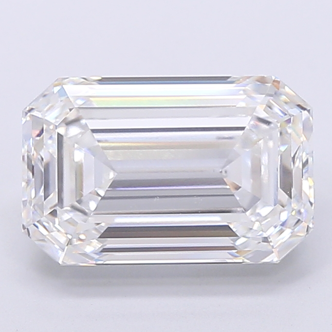 6.07 ct. emerald Lab Grown Diamond front image