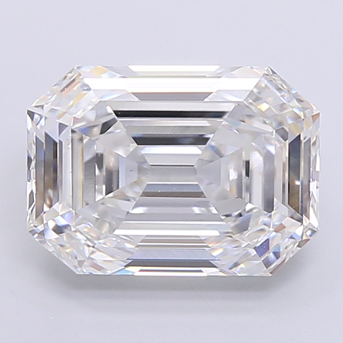 5.68 ct. emerald Lab Grown Diamond front image
