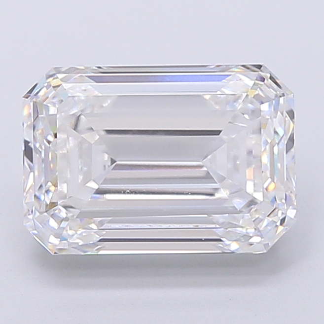 5.63 ct. emerald Lab Grown Diamond front image