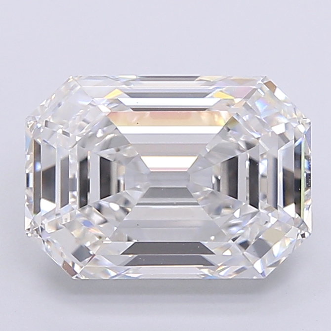 5.19 ct. emerald Lab Grown Diamond front image