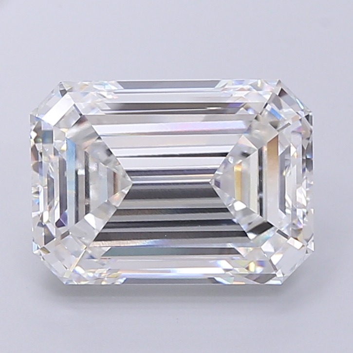 Emerald cut 10.5ct F VVS1