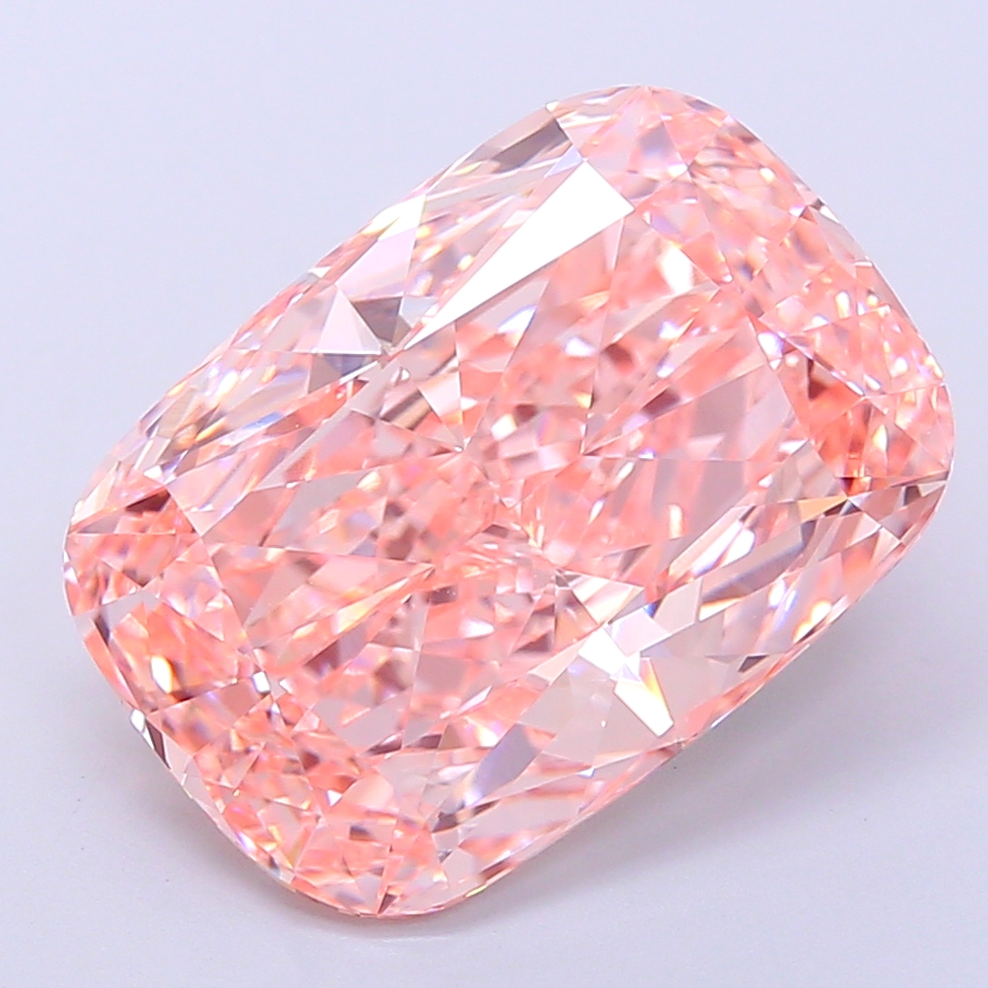 Cushion Modified 7.54ct Fancy Vivid Pink VVS2