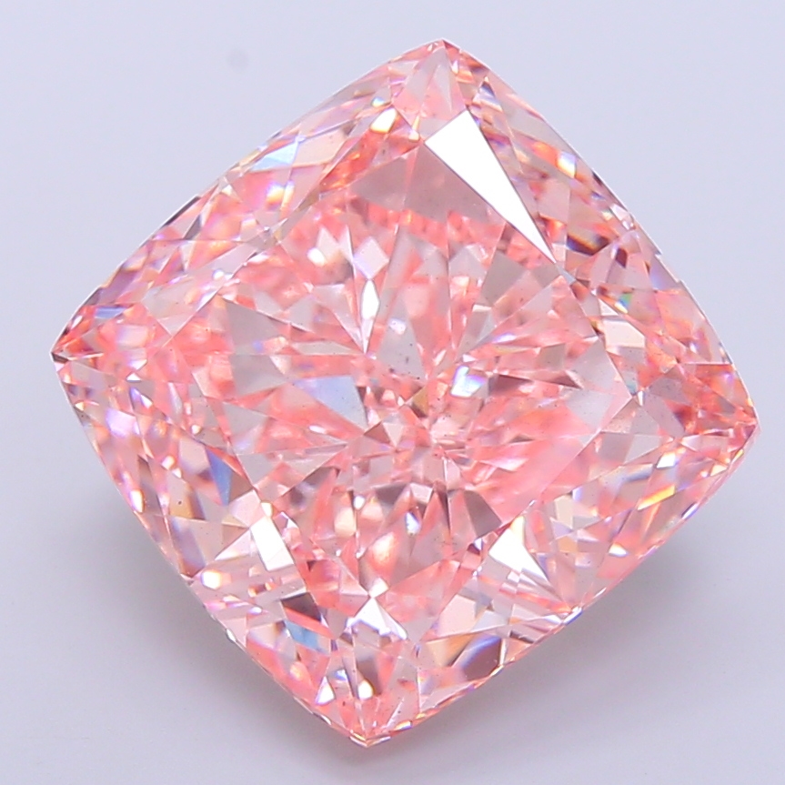 Cushion Modified 23.3ct Fancy Vivid Pink VS2