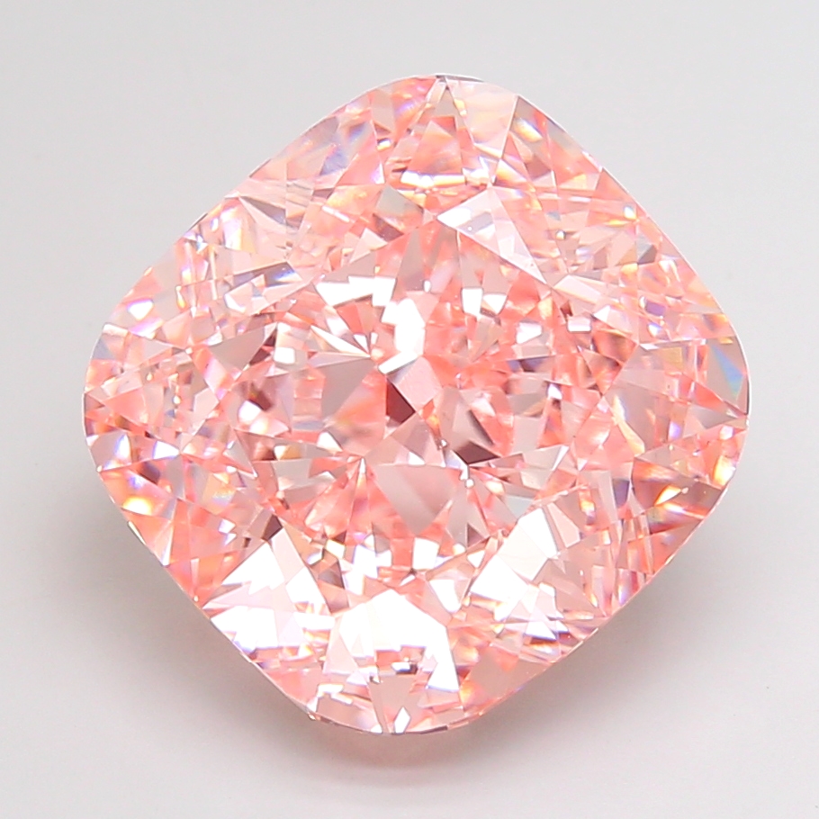 Cushion Modified 23.1ct Fancy Vivid Pink VS1
