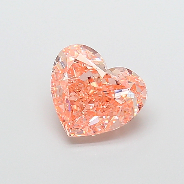 Heart 4.61ct Fancy Intense Pink VVS2