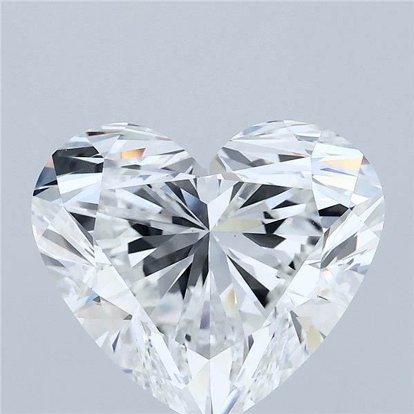 5.01 ct. heart Lab Grown Diamond front image