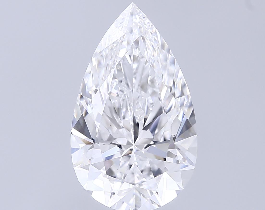 5.02 ct. pear Lab Grown Diamond front image