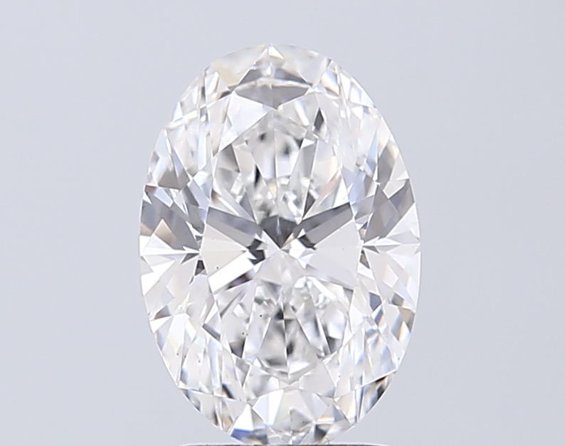 2.09 ct. oval Lab Grown Diamond front image