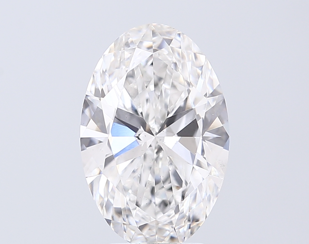4.04 ct. oval Lab Grown Diamond front image