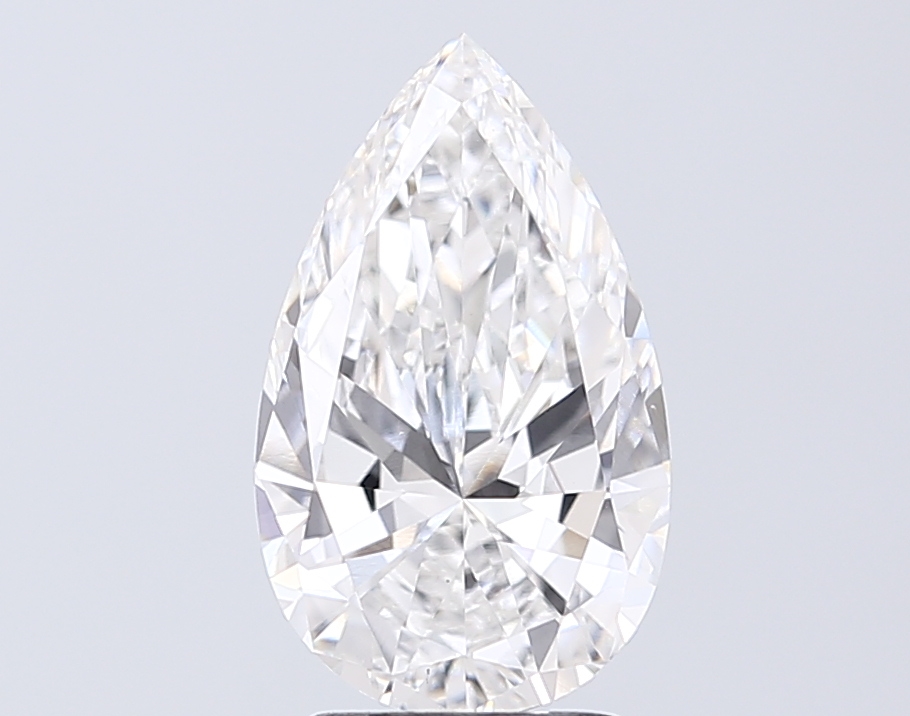 2.50 ct. pear Lab Grown Diamond front image