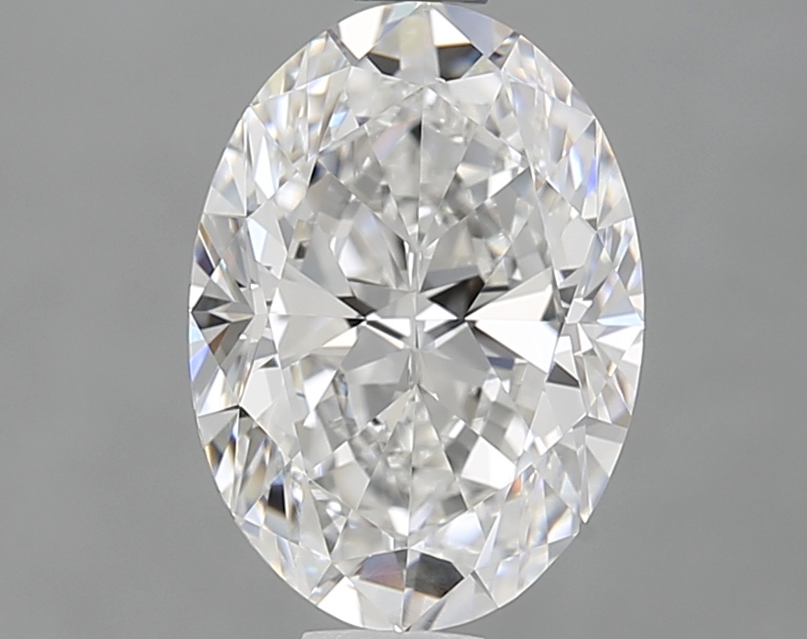 1.70 ct. oval Lab Grown Diamond front image