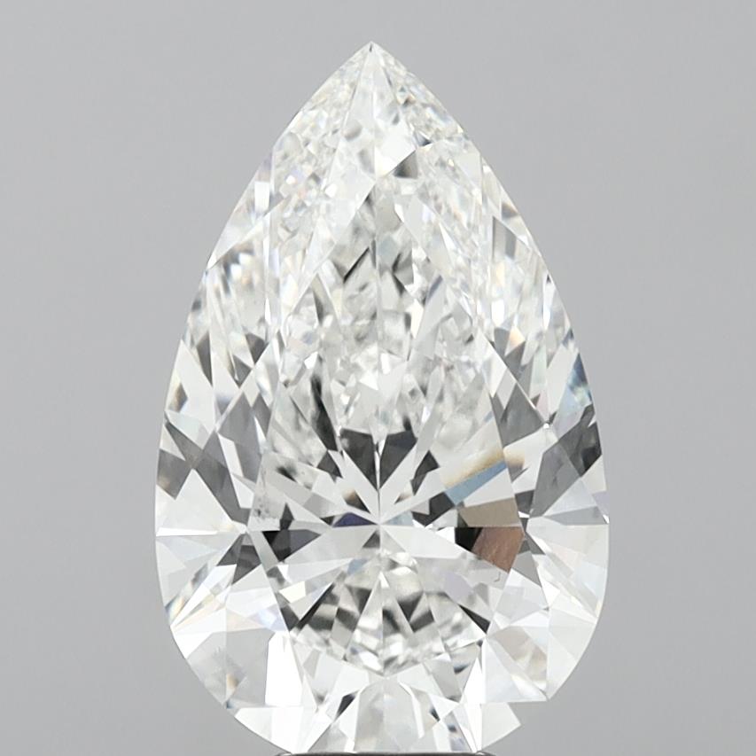 Pear 7.05ct F VVS2