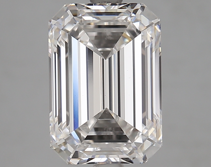 Emerald cut 4.19ct E VS1
