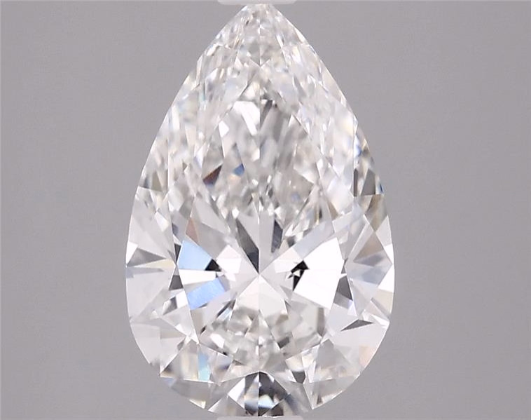 Pear 4.22ct F VVS2