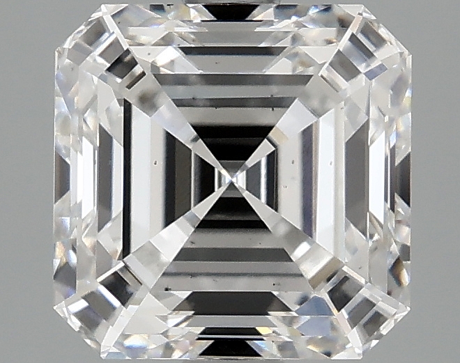 2.52 Carat Asscher Cut Lab Diamond