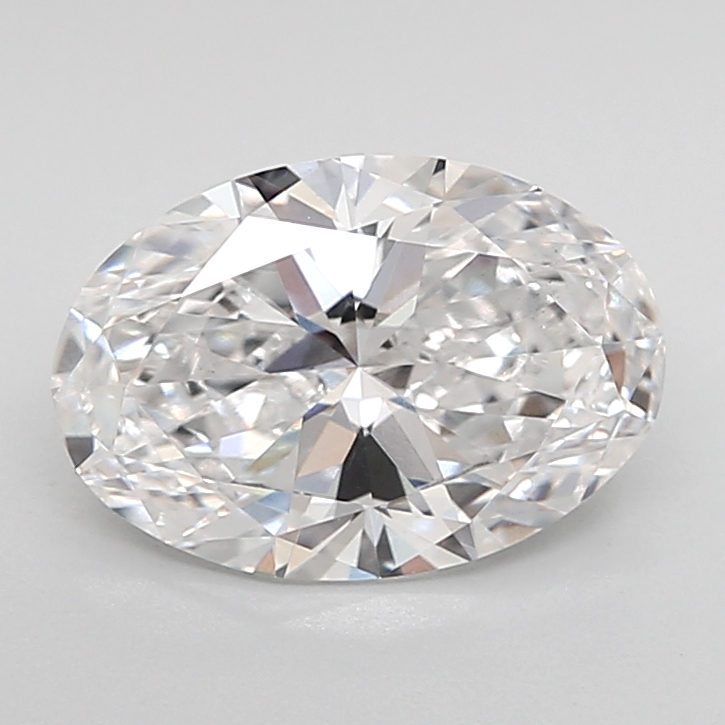2.00 ct. oval Lab Grown Diamond front image