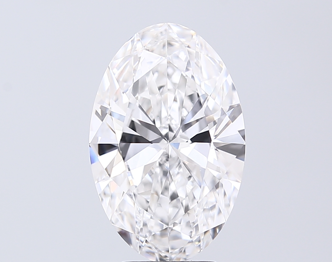 4.03 ct. oval Lab Grown Diamond front image