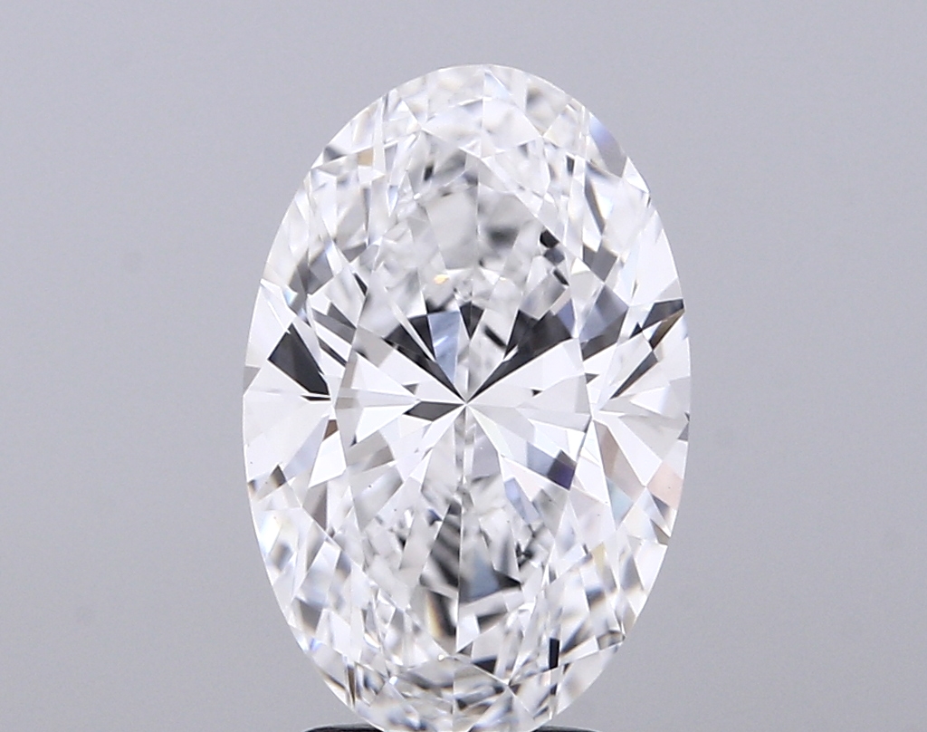 3.05 ct. oval Lab Grown Diamond front image
