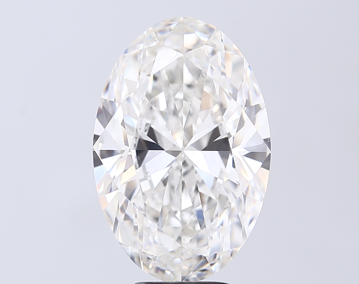 Oval 7.01ct F VS1