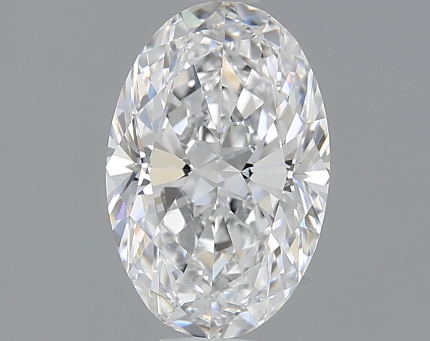 1.24 ct. oval Lab Grown Diamond front image