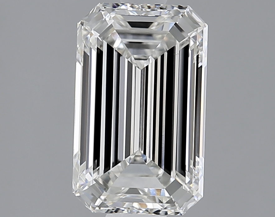 1.99 ct. emerald Lab Grown Diamond front image