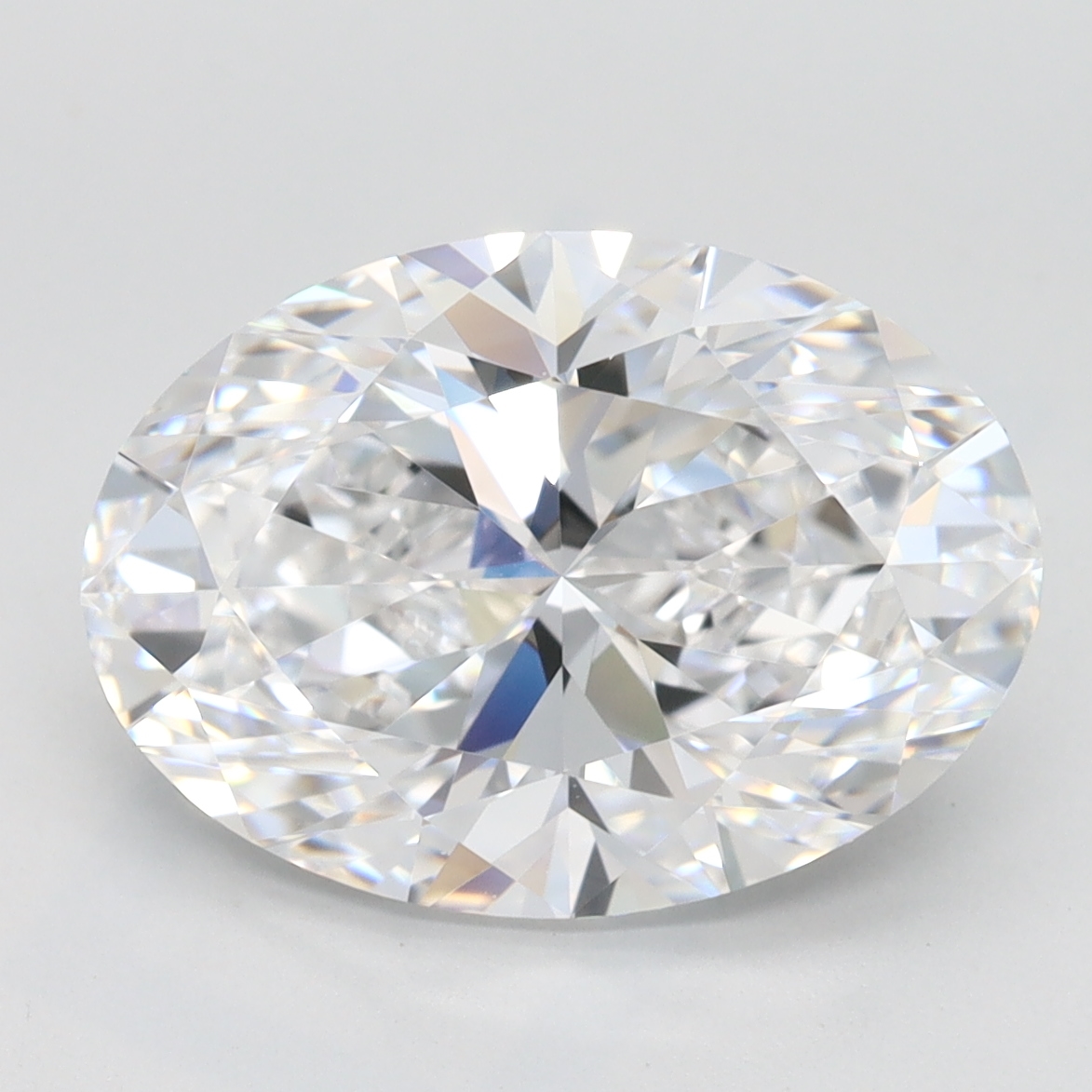 4.02 ct. oval Lab Grown Diamond front image