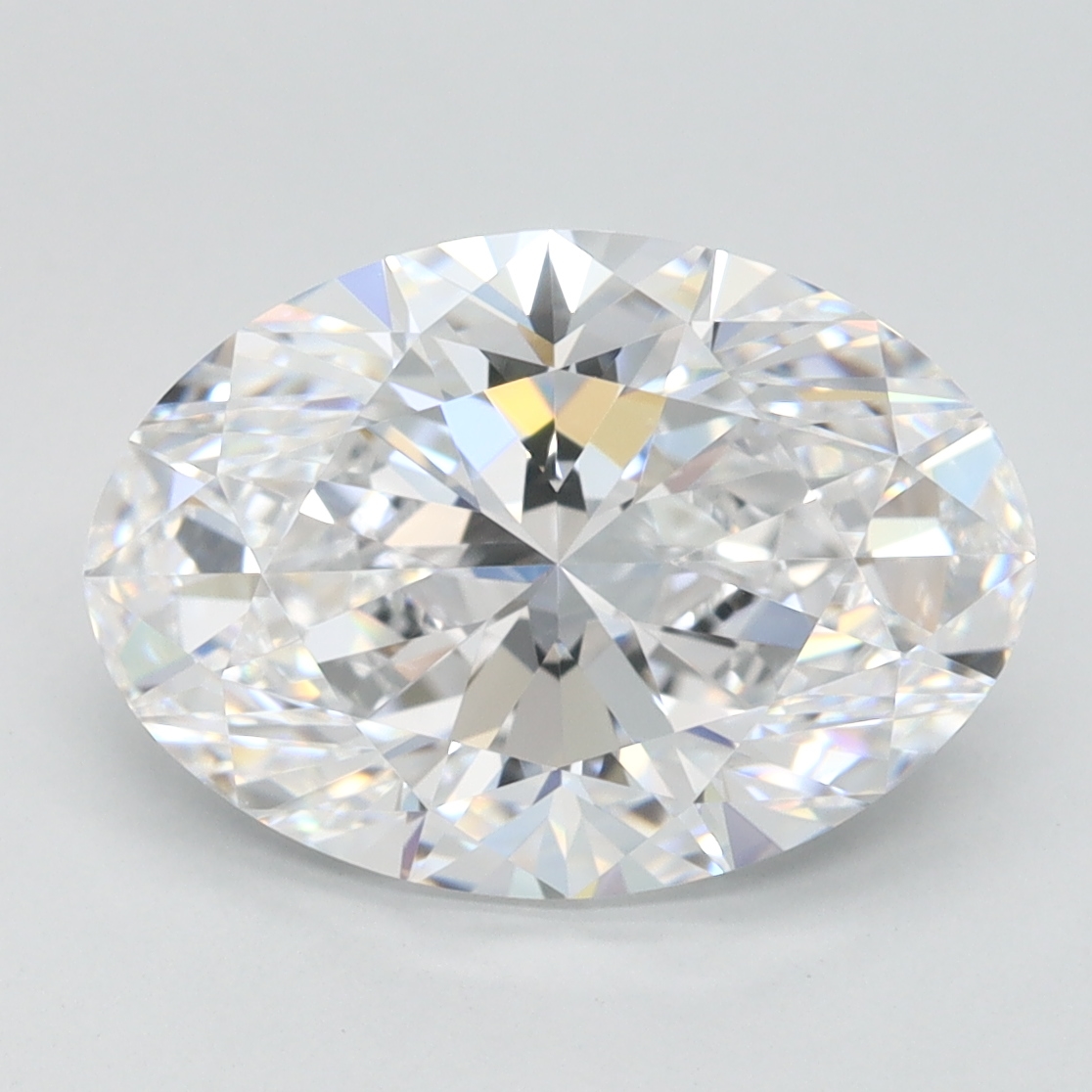 3.01 ct. oval Lab Grown Diamond front image