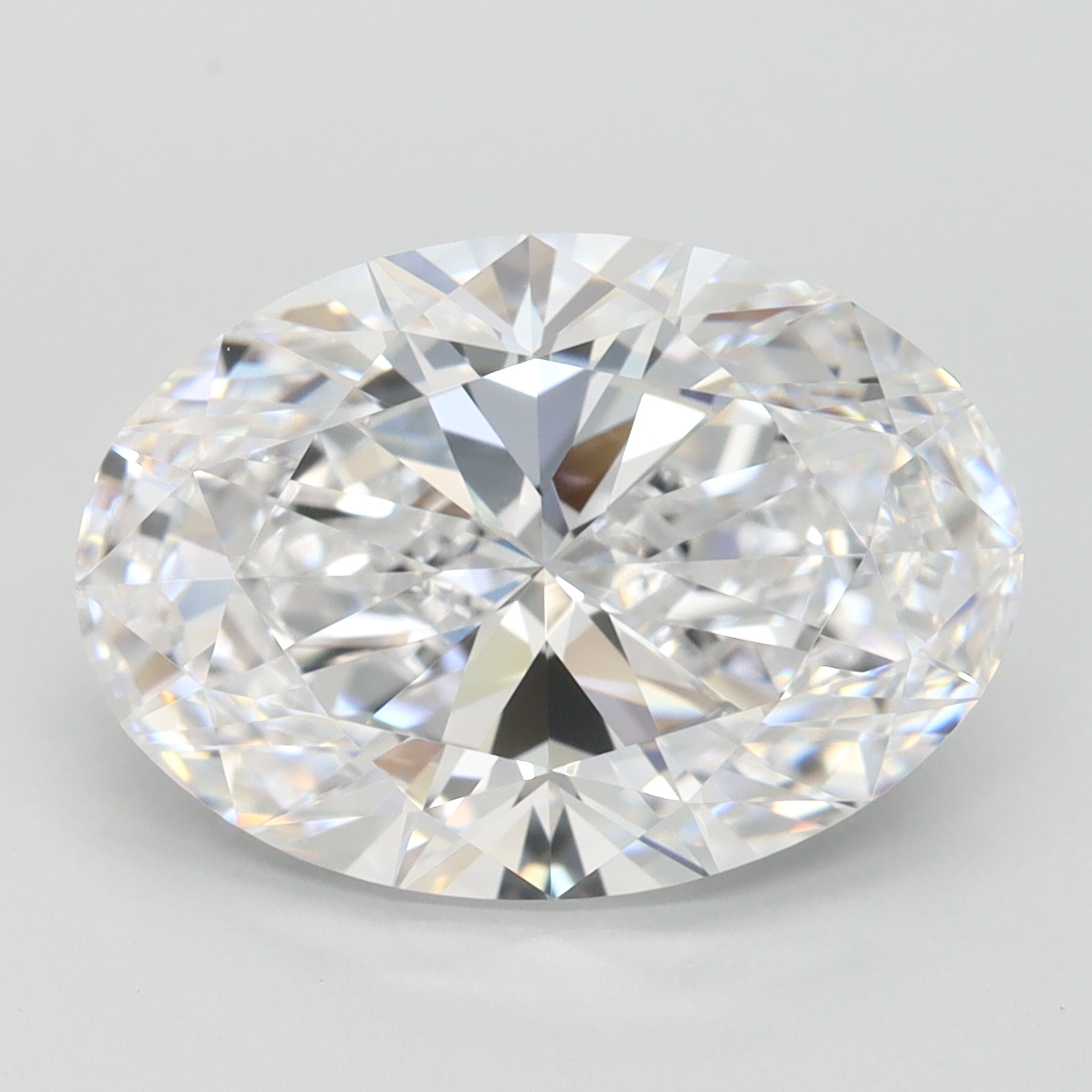 4.08 ct. oval Lab Grown Diamond front image