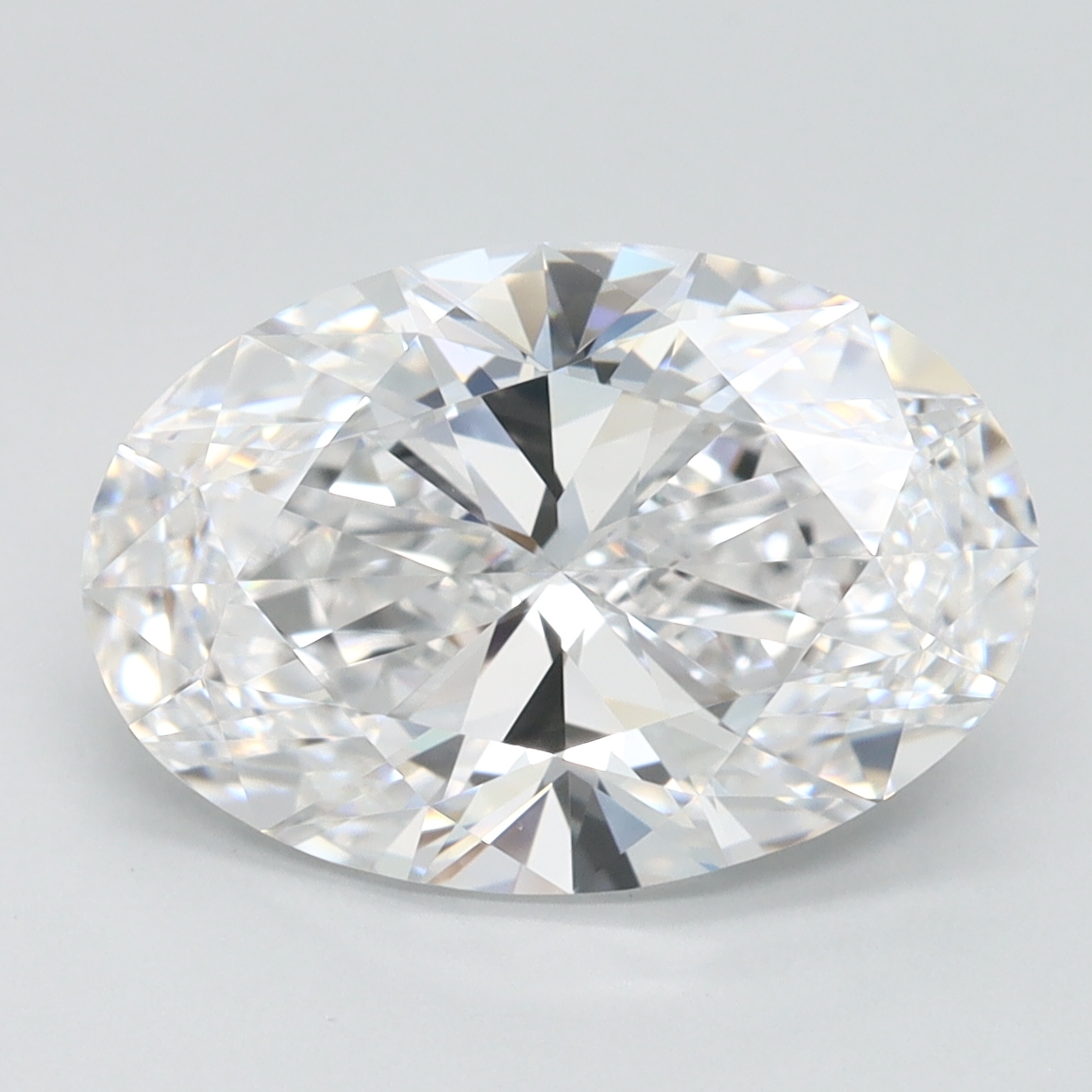 3.01 ct. oval Lab Grown Diamond front image