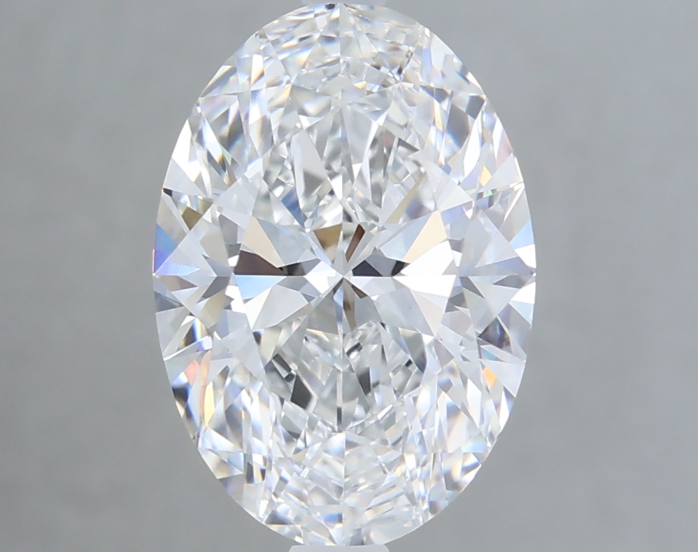 3.08 ct. oval Lab Grown Diamond front image
