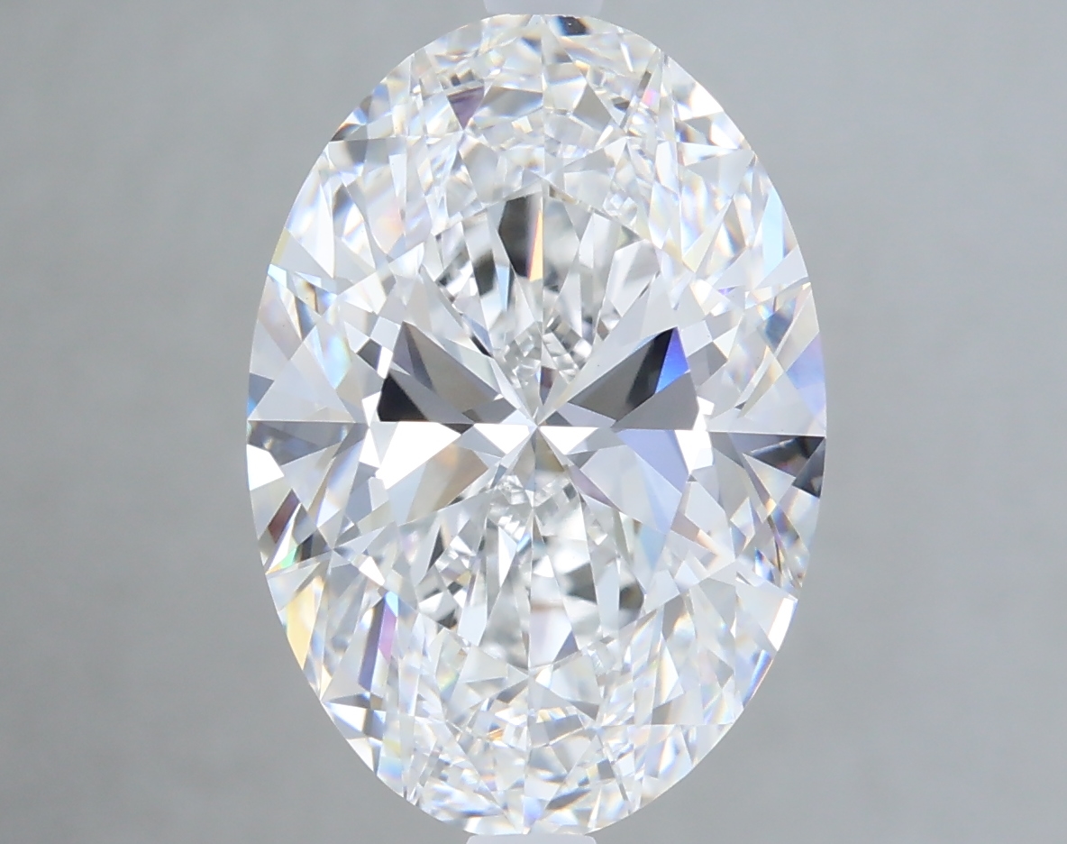 5.08 ct. oval Lab Grown Diamond front image