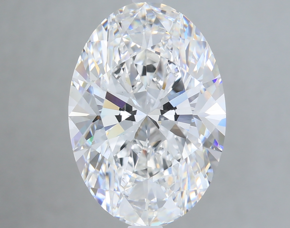 5.08 ct. oval Lab Grown Diamond front image