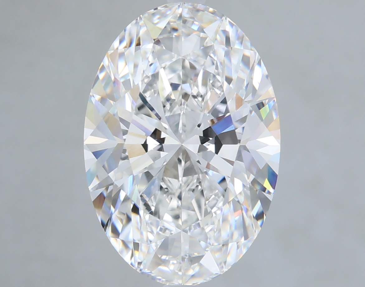 5.06 ct. oval Lab Grown Diamond front image