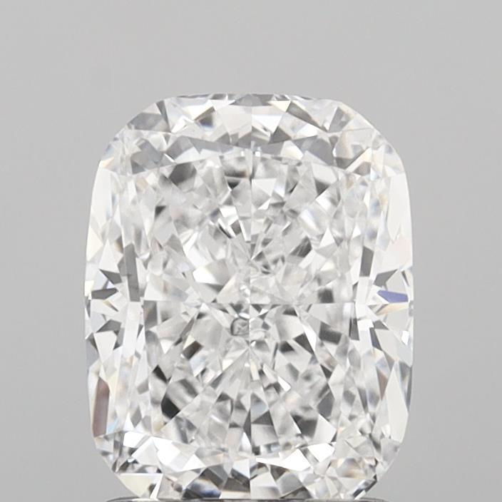 2.03 carat d VVS2 EX Cut IGI cushion diamond