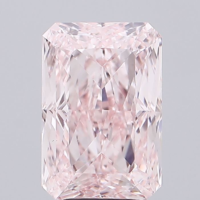Radiant 4.67ct Fancy Intense Pink VS1